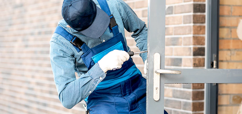 Pivot Storefront Door Locks Installation in San Luis Obispo, California