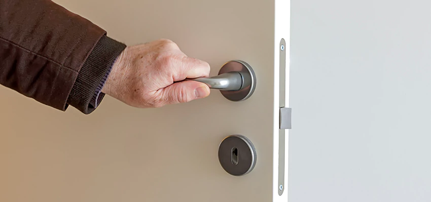 Restroom Locks Privacy Bolt Installation in San Luis Obispo, California